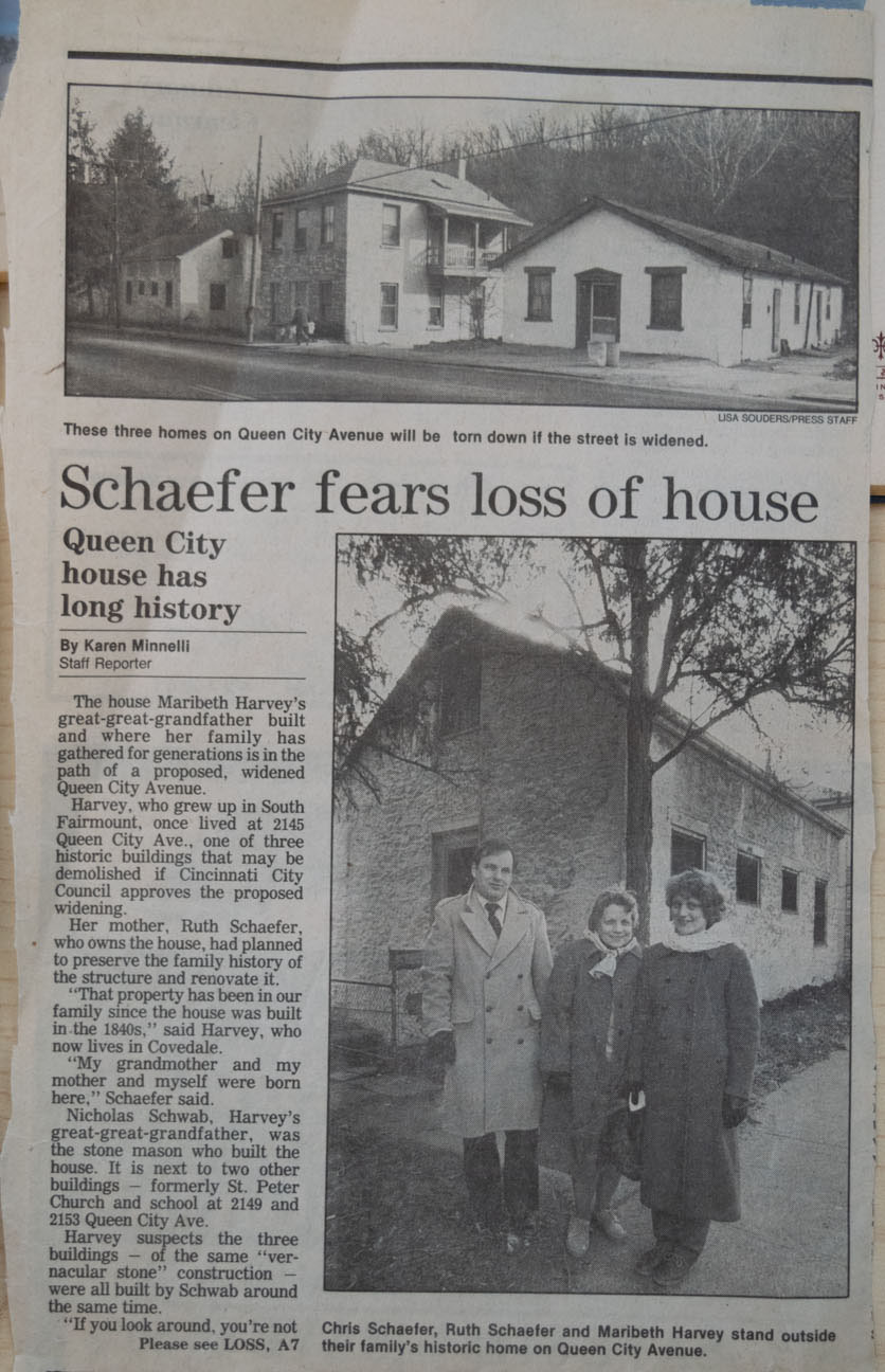 Cincinnati Enquirer article about saving the buildings