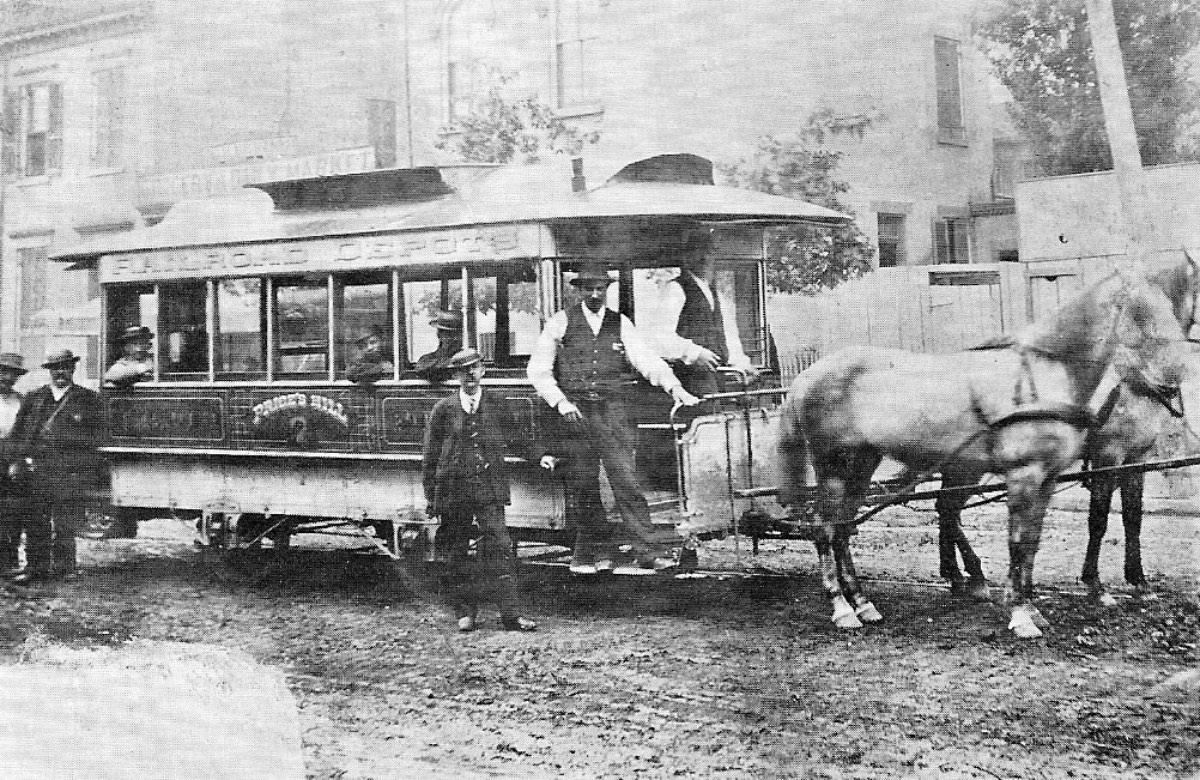 Fairmount Streetcar, circa 1900