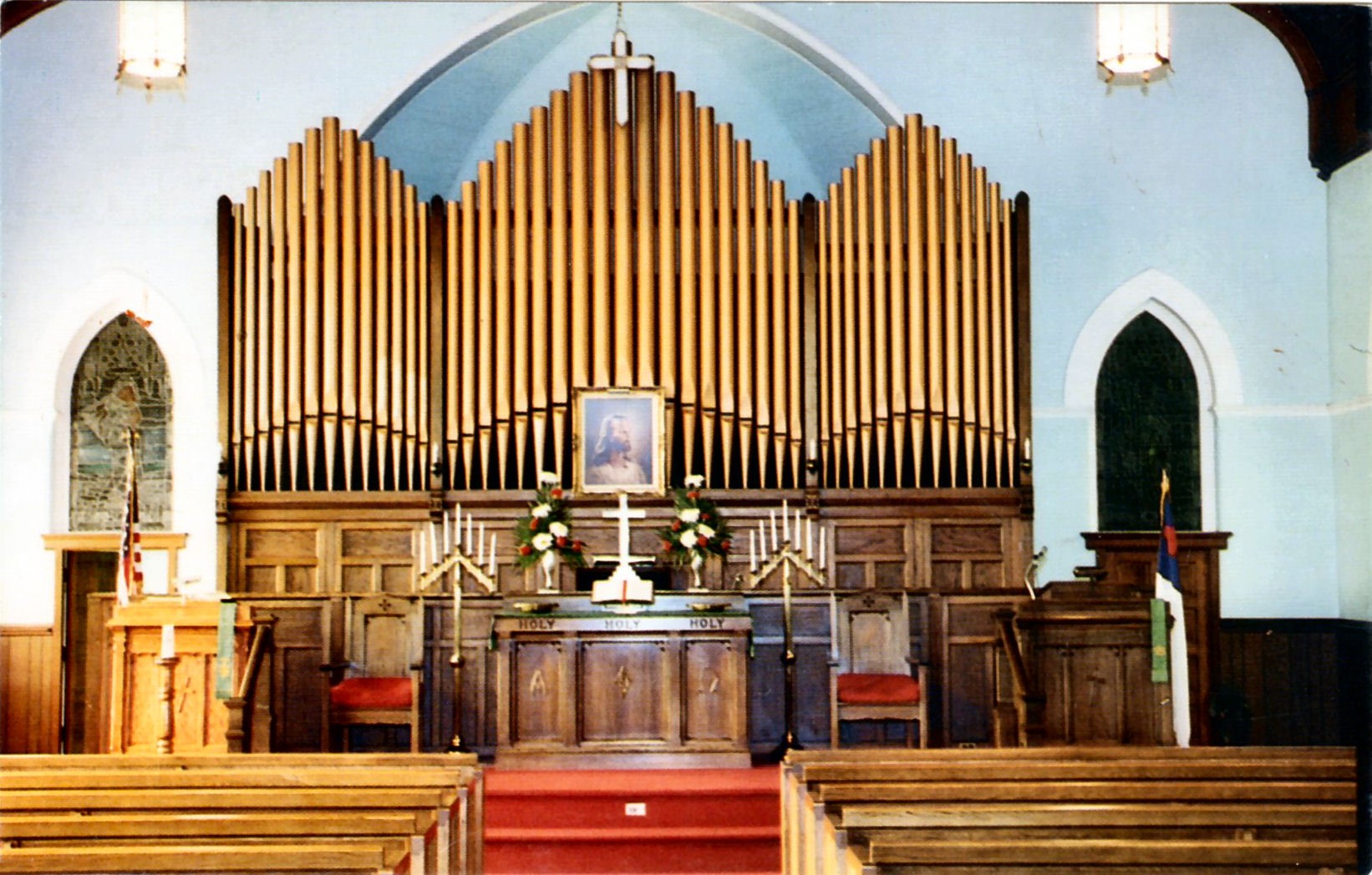 Inside of the Martini Church.