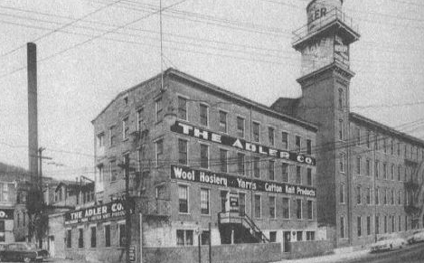 Fairmount Woolen Mills, Harrison Avenue looking north from Queen City Avenue