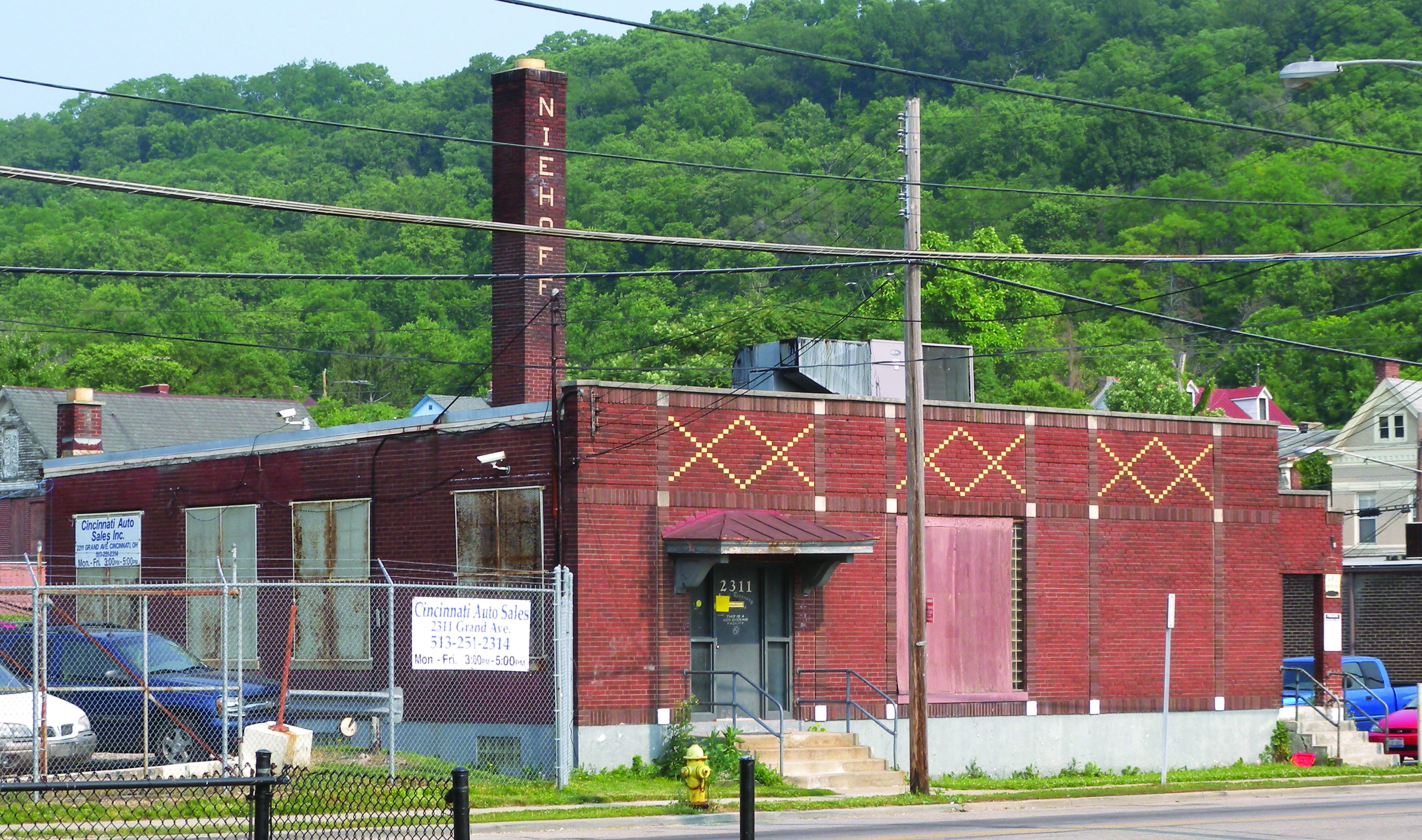 Former Niehoff Dairy building at 2311 Grand Avenue