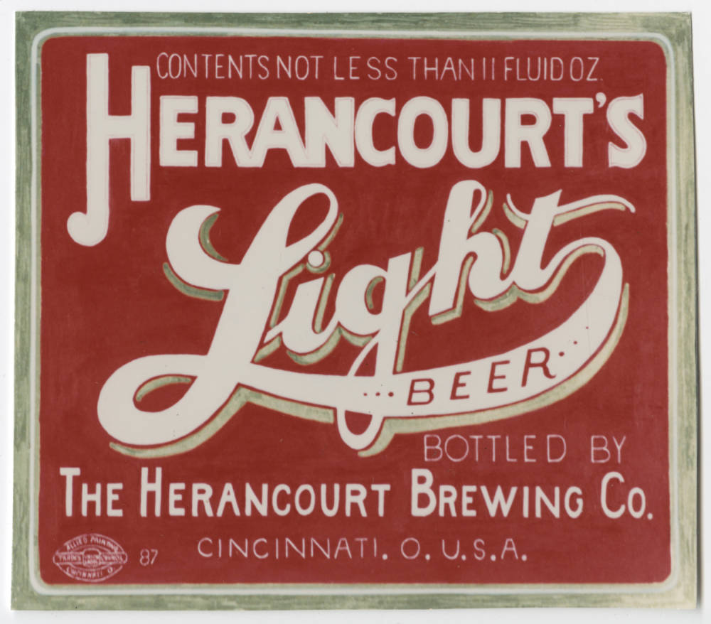 Herancourt Brewing Company label