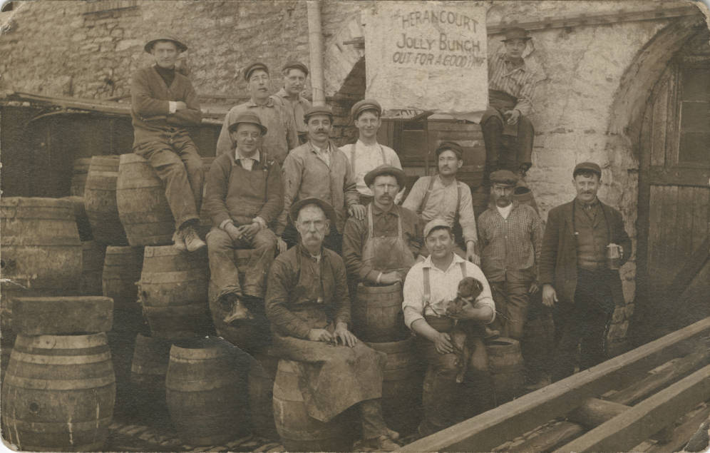 Herancourt Brewing Company Workers, circa 1900