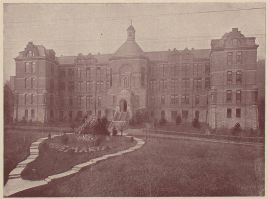 St. Francis Hospital, circa 1896.