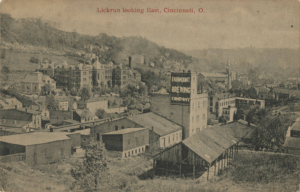 Postcard of the former Fairmount Brewery