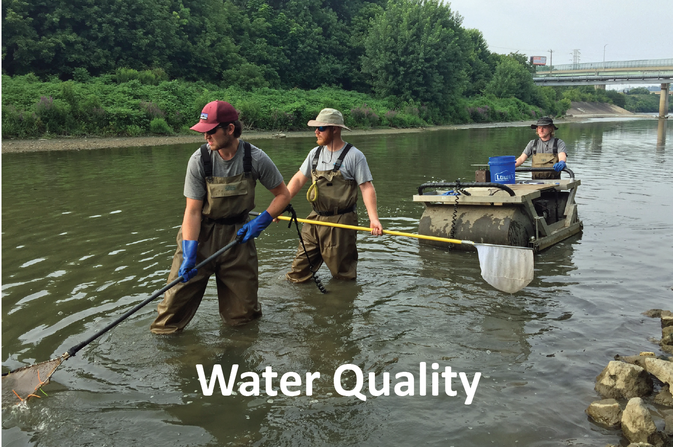 MSD's Water Quality Story Map image